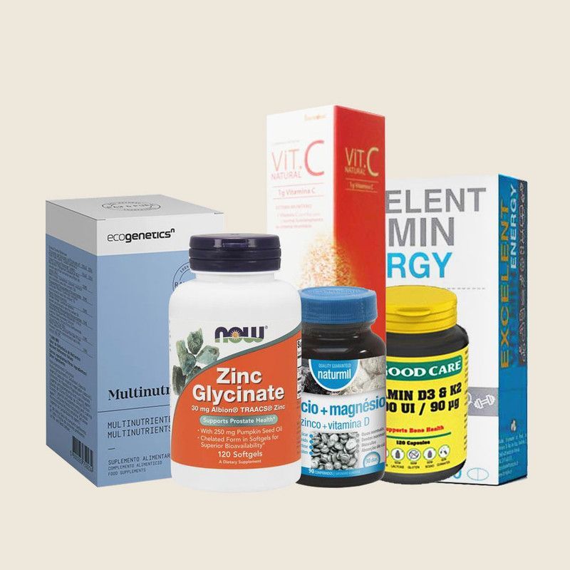 Vitaminas e Minerais.