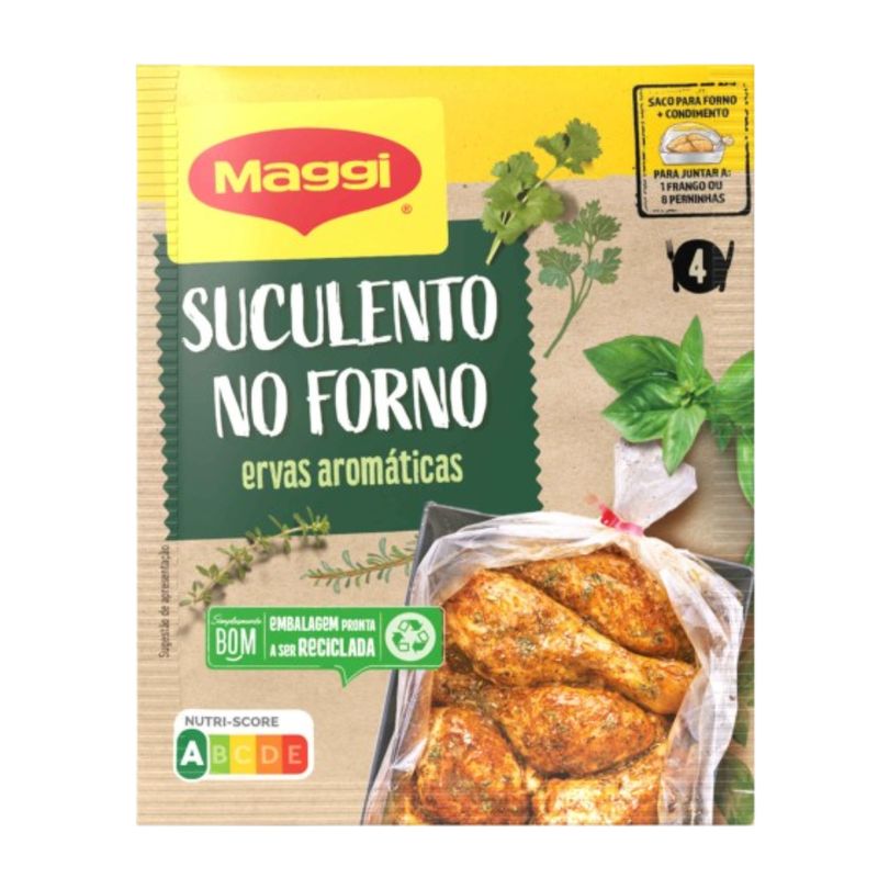 Maggi Tempero para Forno Suculento Ervas Aromáticas 34 g
