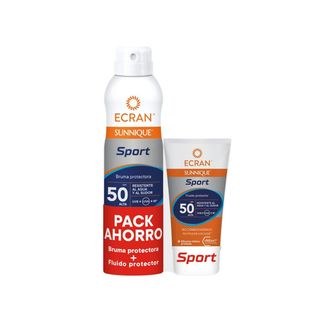 Pack Bruma Solar Sport SPF 50 250Ml + Fluido Solar Sport SPF 50 40Ml Ecran Sunnique (307670)