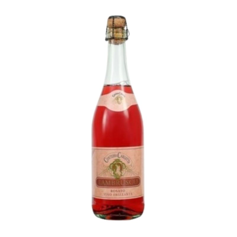 Vinho Frisante Rosé Lambrusco Contessa Carlotta 75 Cl