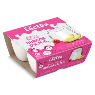 Queso Fresco 0% M.G Dia Láctea Tarrina 4 X 62.5 G