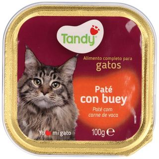 Comida Gato Tarrina Buey Tandy 100G