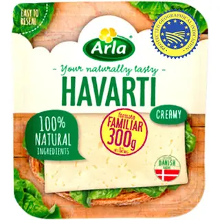 Arla Queso Havarti En Lonchas Formato Familiar 300 G