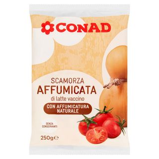CONAD Scamorza Affumicata di latte vaccino 250 g - 8003170023581