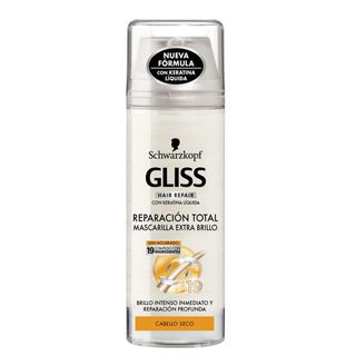 GLISS Mascarilla Reparación Total S/Aclarado, 150Ml