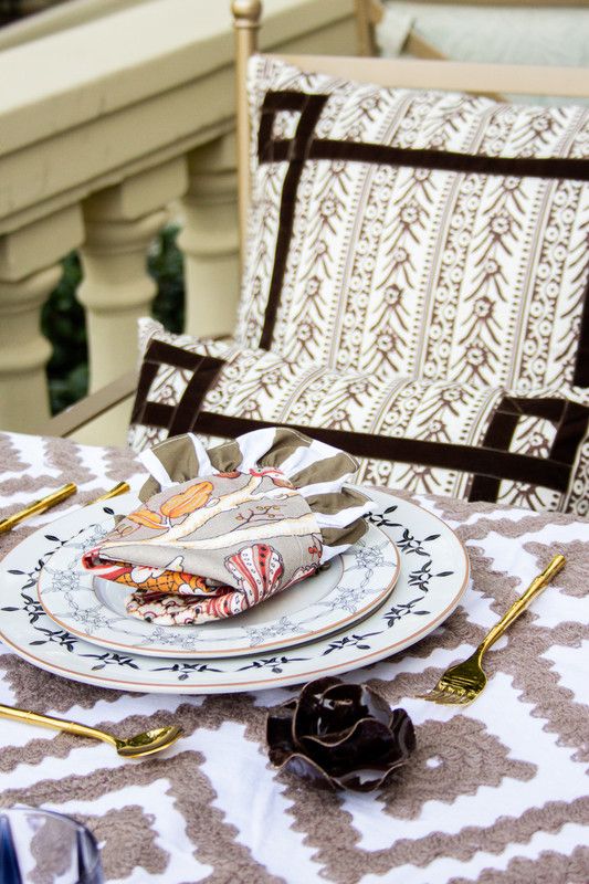 Servilletas y servilleteros