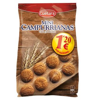 Galletas Cuétara Mini Campurrianas 260 G