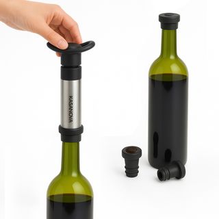 Set pompa salvavino - con 2 tappi