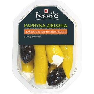 K-Favourites Zielone peperoni z serem 150 g
