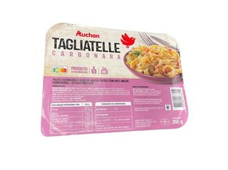 TAGLIATELLE AUCHAN CARBONARA 350G