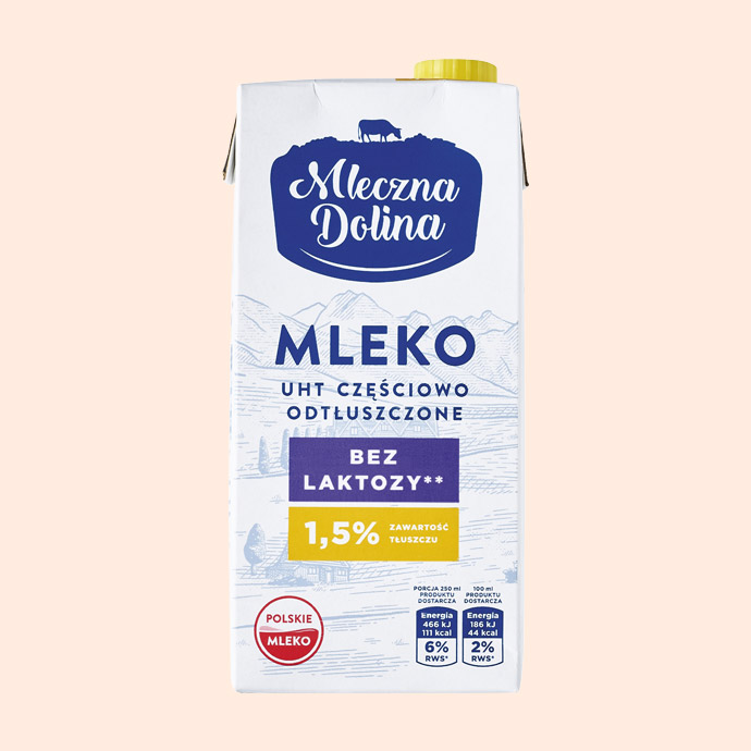 Mleka, maślanki i śmietany