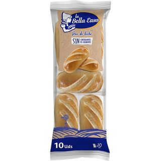 LA BELLA EASO Pan De Leche 9 Unidades