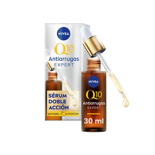 Serum antiarrugas doble acción NIVEA Q10 EXPERT, gotero 30 ml (302393)