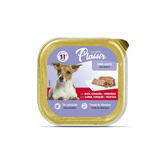 Paté Perro Buey Y Verduras Plaisir 150 G 305831 (305831)
