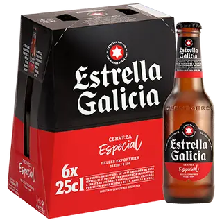 Cerveza Estrella Galicia 25 Cl Pack 6