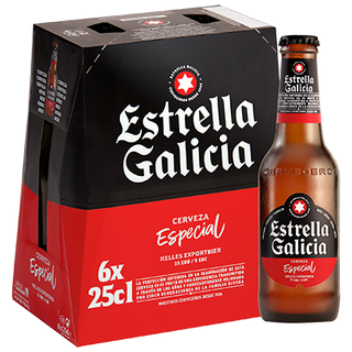 Cerveza Estrella Galicia 25 Cl Pack 6