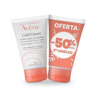 Cold Cream Crema De Manos Lote 2X50 Ml Avene (3282779370028)