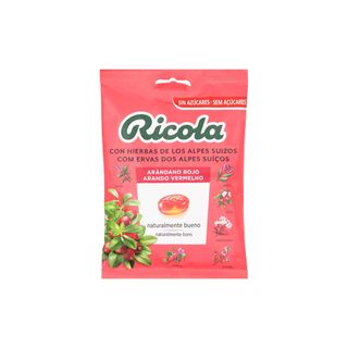 Caramelos de Arándano Rojo sin azúcar 70g Ricola