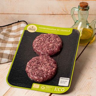 Hamburguesa Vedella Eco 120G 2U.