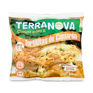 Tortillitas De Camarón Terranova Bolsa 400 G