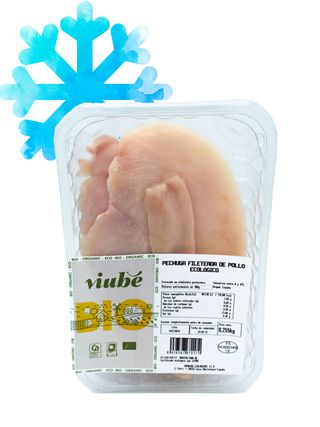 Bandeja de Pechuga de Pollo Fileteada 255 g Viu Bé