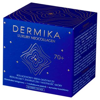 Dermika Luxury Neocollagen Kolagenowy krem odżywczy 70+ na dzień i na noc 50 ml