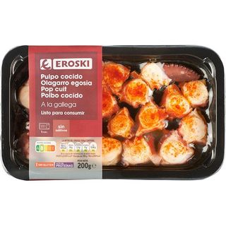 Pulpo A La Gallega Eroski, Bandeja 200 G (11695673)
