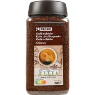Café Soluble Clásico Eroski Frasco 200 G (19739796)
