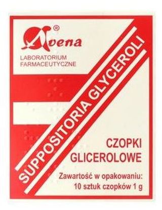 Avenalax (Czopki glicerolowe)