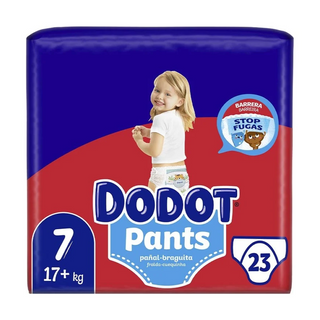 Dodot Pants Fraldas T7 +17kg 23un