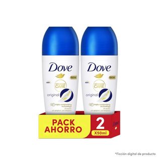 Original Women Desodorante Roll On - Dove - 2 unidades 8720182619310