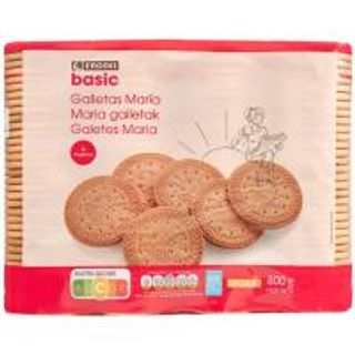 Galleta María Eroski Basic, Pack 4X200 G (5355789)