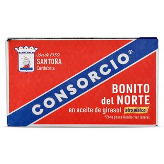 Bonito En Aceite De Girasol Alto Oleico Consorcio 80 G