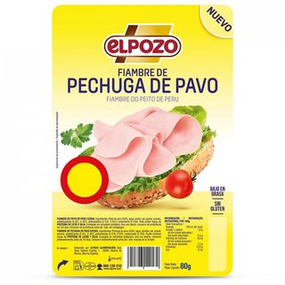 Pechuga De Pavo Lonchas 80 Gr.
