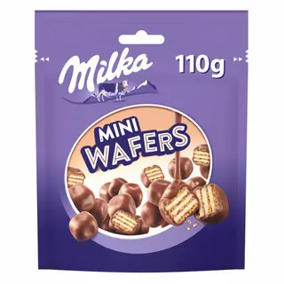Galleta Mini Wafers Milka 110G