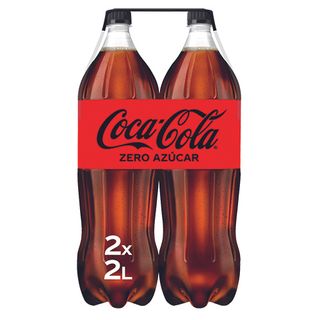Refresco Cola Zero Coca Cola 2X2L