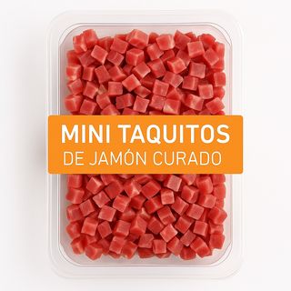 Mini Taquitos De Jamon Curado Aprox 180 Gr