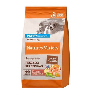 Nature's Variety Pienso Puppy Mini No Grain Free Salmon para Cachorros (1,5 Kg) 8410650596679