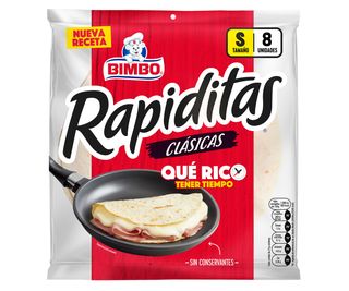 Rapiditas Clasicas Minis Bimbo 8 Uds 168 G