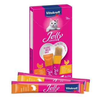 Vitakraft jelly lovers pollo e tacchino 6x15g
