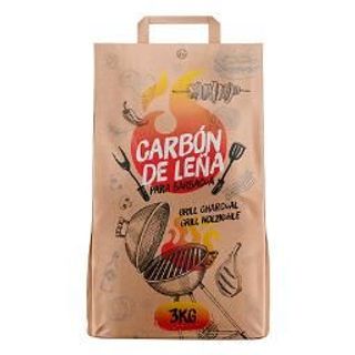 Carbon De Leña Para Barbacoa 3 Kilos