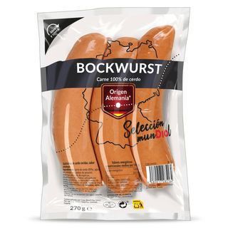 Salchichas Bockwurst Selección Mundial De Dia Bolsa 270 G