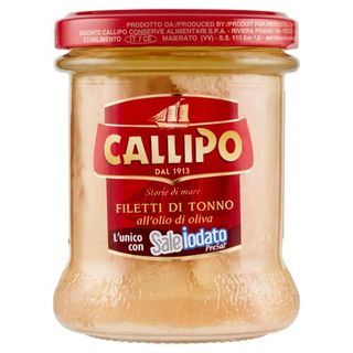 Callipo Filetti di Tonno all'olio di oliva 174 g - 8001561016952