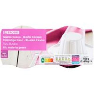 Queso Fresco 0% Eroski 2X250 Gr. (22559397)