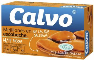 Mejillon Escabeche Calvo 13/18 Rr115 69G Ne