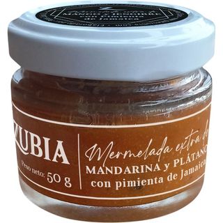 ZUBIA Mermelada De Mandarina Y Plátano 50 G