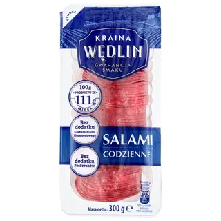 Kraina Wędlin Salami codzienne 300 g