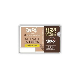 Deco'Uova Allevate Terra Xl X6 - 155154