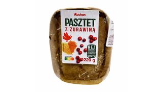 Auchan - Pasztet z żurawiną - 220 g