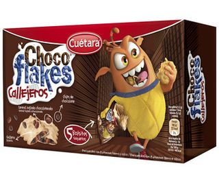 Galleta Chocoflakes Callejeros 5 Bolsitas 250 G